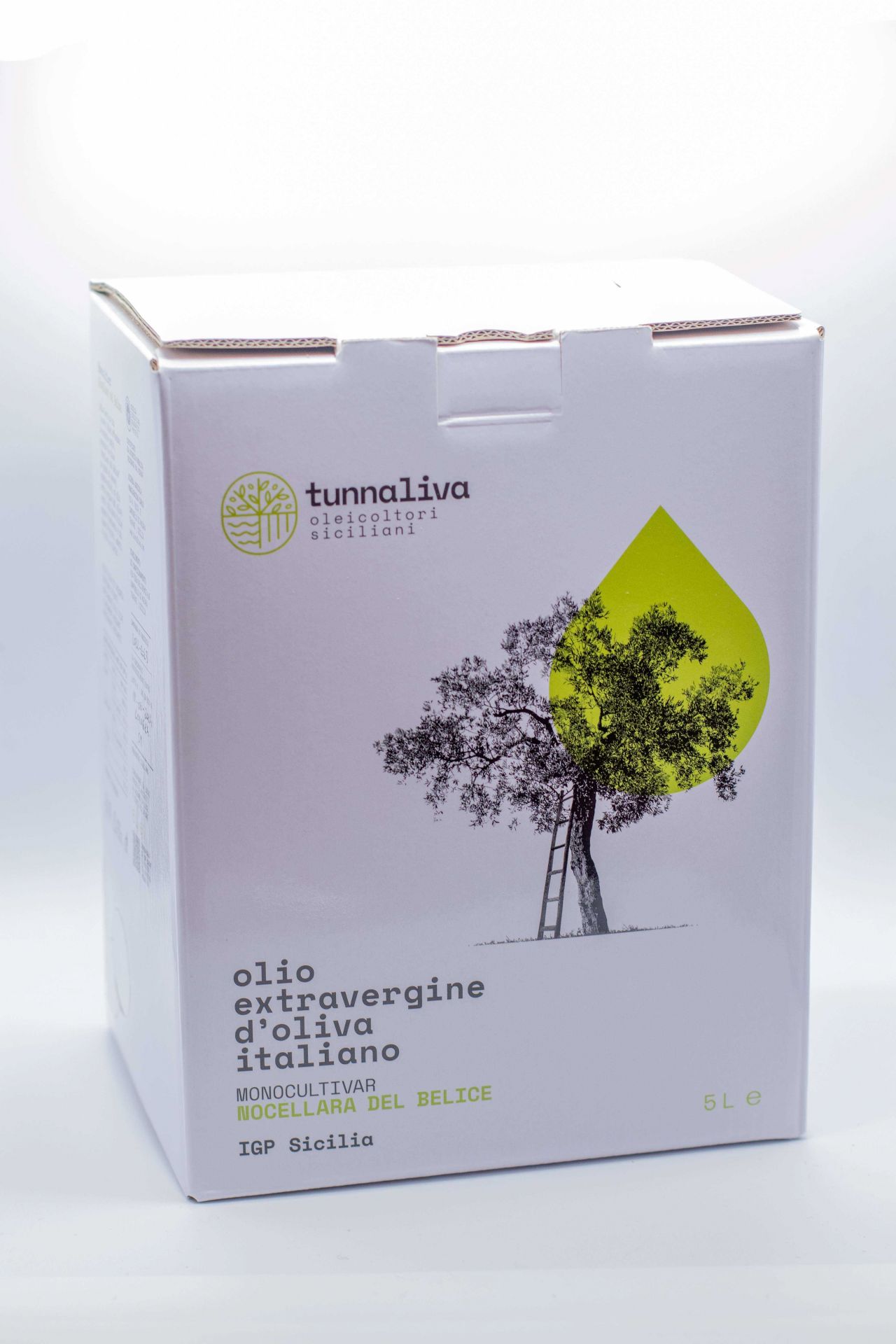 Olio EVO Tunnaliva - Bag-in-box 5 L - Nocellara del Belice